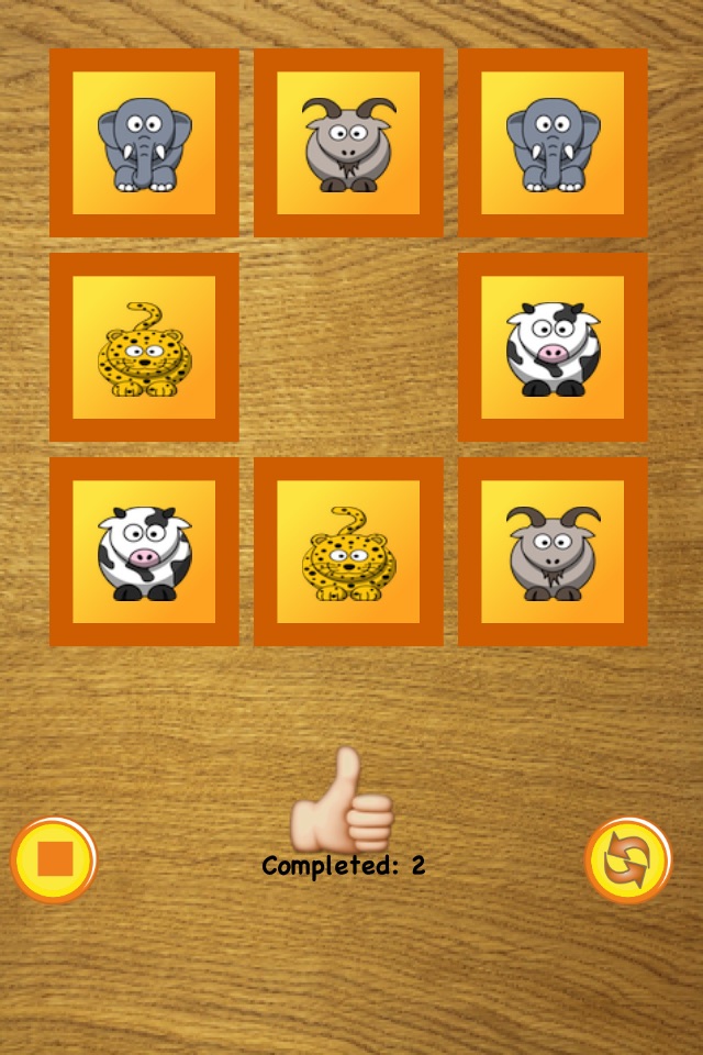 Match Animal Pictures (sounds) screenshot 2