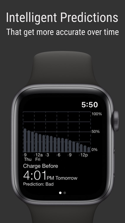 Battery Grapher for Watch