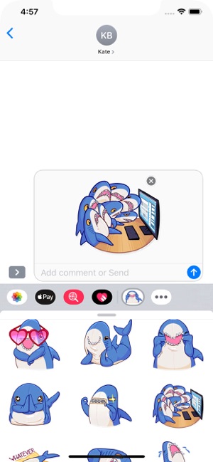 Dolphin Stickers Pack(圖7)-速報App