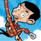 Help Mr Bean climb down, jumping over lazy Llamas, rappeling over grumpy goats & ducking under the bullying bees as you rappel down the rocks with your customizable rope