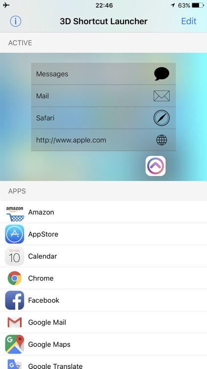 3D Shortcut Launcher screenshot-3
