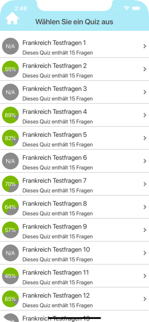 Frankreich Testfragen(圖2)-速報App