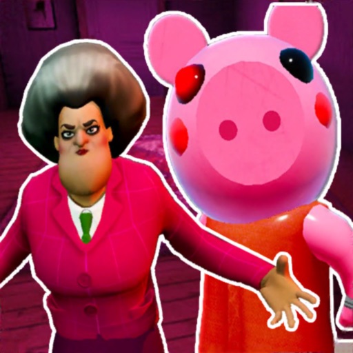 Piggy vs Scary Teacher in Sub iOS App