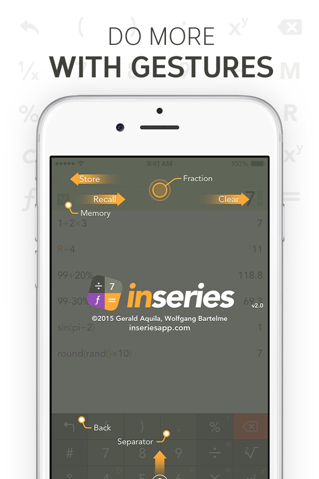 Inseries Pro: Smart Calculator screenshot 4