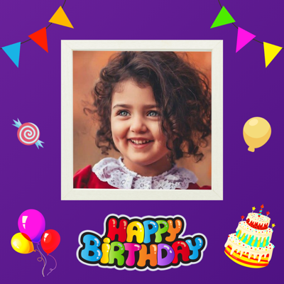 Birthday Photo Frames - Editor