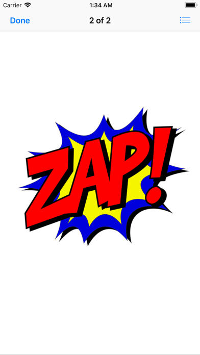 Zap Boom Pow Stickers screenshot 3