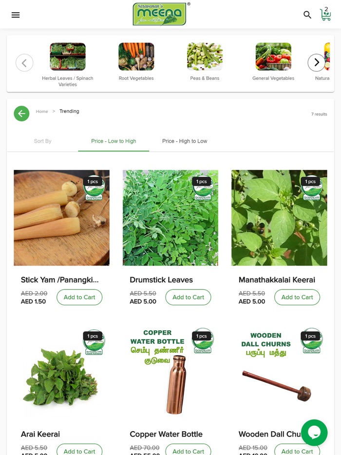 Meena Foods Online Grocery