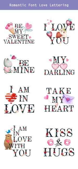 Valentine's Day Love Lettering(圖3)-速報App