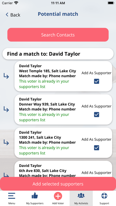 Elector - Campaign management screenshot 4