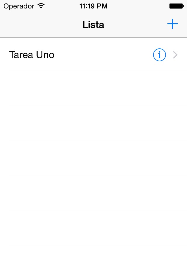 Lista screenshot 2