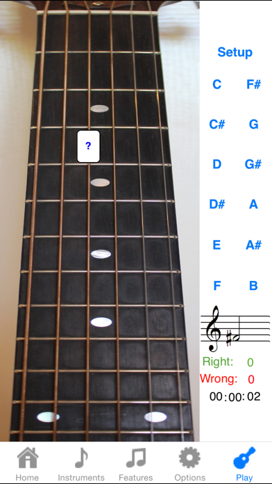 How to cancel & delete Guitar Fretboard Addict FREE from iphone & ipad 1