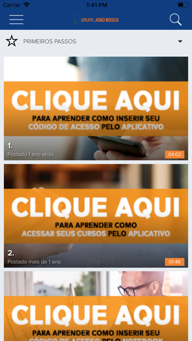 How to cancel & delete Grupo João Bosco - EAD from iphone & ipad 2