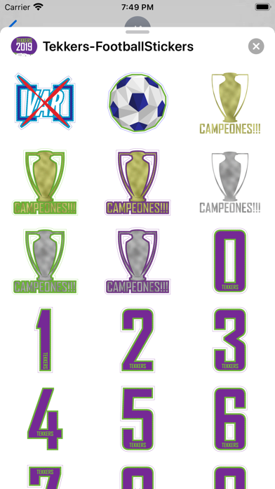 Soccer - Stickers screenshot 4