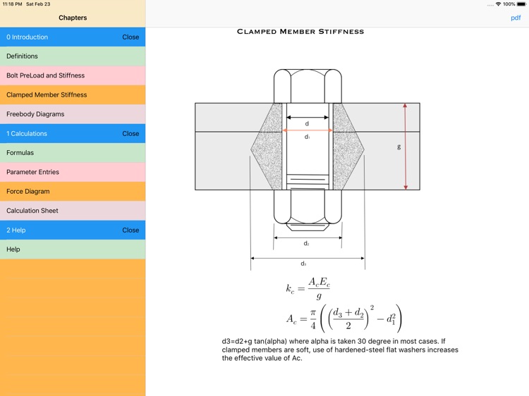 Bolted Joint Analysis screenshot-3