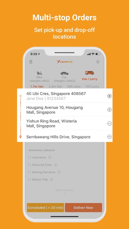 Lalamove - Fast Delivery App screenshot-3