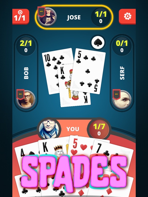 Spades Kings - Card Game screenshot 2