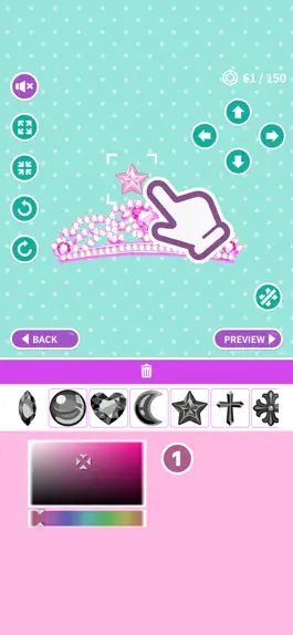 Game screenshot Princess tiara maker mod apk