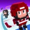 Swipe to dodge defenders to skate towards the goal