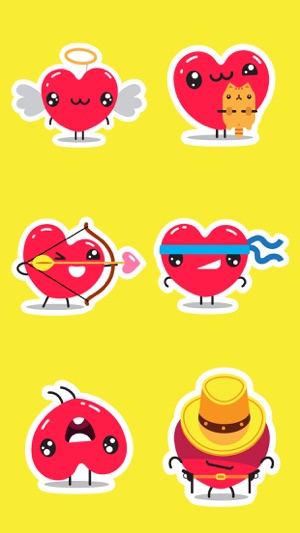 Funny Hearts to send LOVE emo(圖3)-速報App