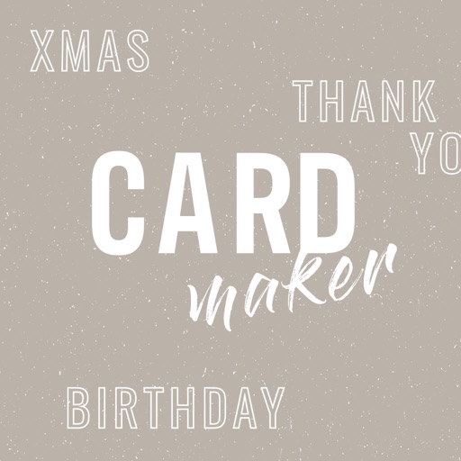 Thank You Card Maker Icon