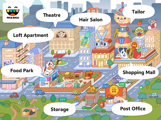 Toca Life World Town - life City Full Free Download