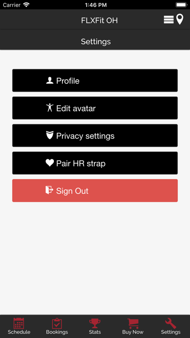 FLXFit App screenshot 2