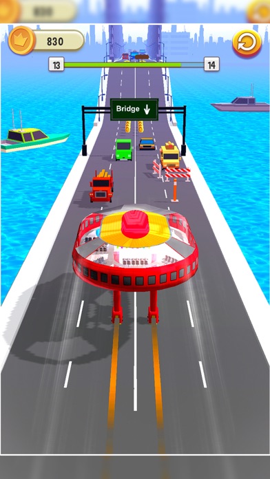 Futuristic Bus 3D screenshot 3