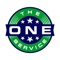 The One Service is a cross between our corporation name and our brand awareness to people just like you that we are "The One Service" for all of your cleaning needs