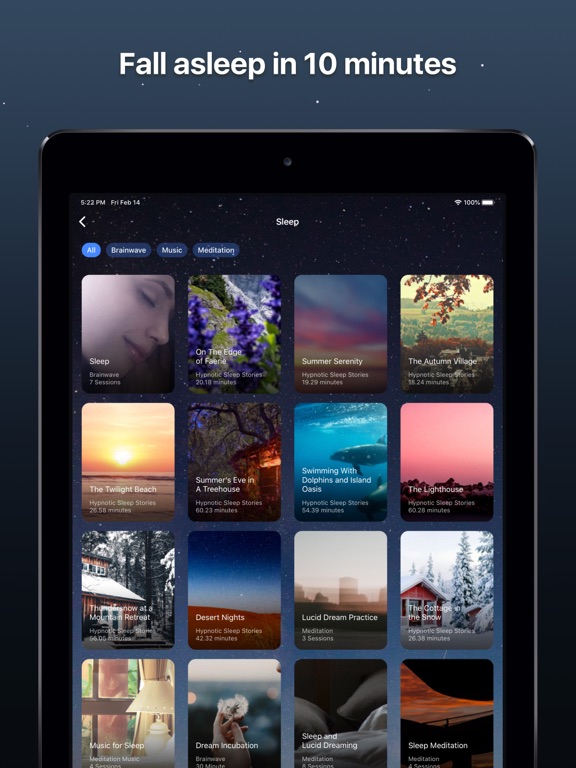 Brainwaves – For sleep, relaxation & mental health screenshot