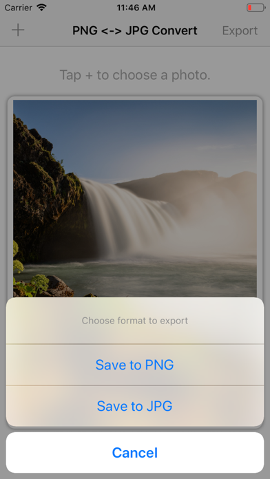 PNG ＜ー＞ JPG convert screenshot 3