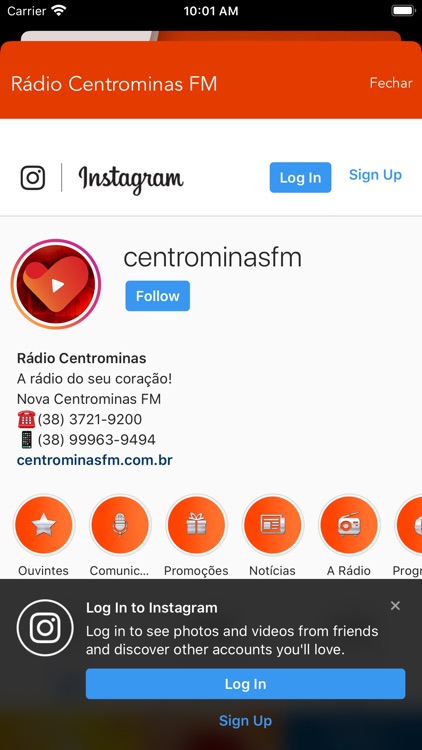 Rádio Centrominas FM screenshot-4