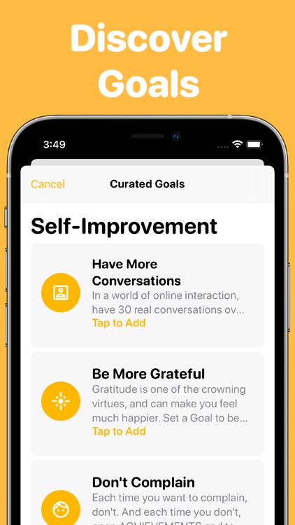 achvmnts-Habits/Goals/Streaks screenshot-9