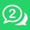 “DualChat for WhatsApp & WeChat” offers you absolutely incredible messaging experience