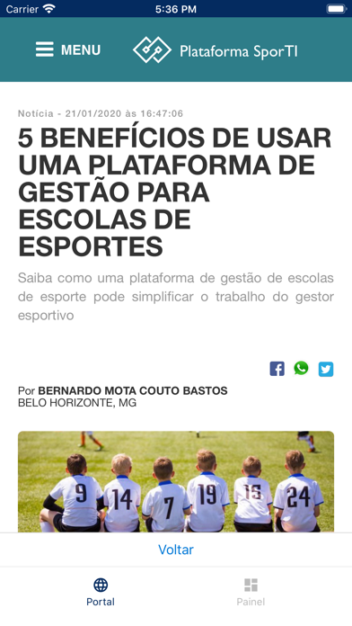 Tiago Padilha Futsal screenshot 3