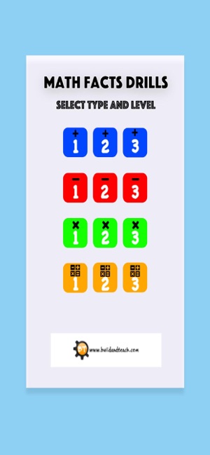 Math Facts Drills(圖2)-速報App