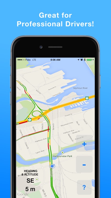 HeadsUp Drive: Traffic App