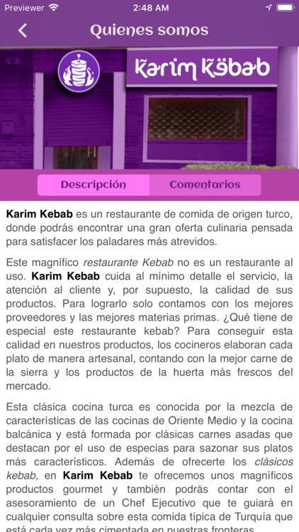Karim Kebab screenshot-4