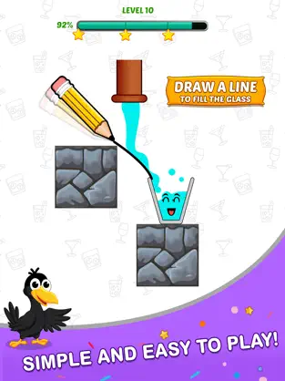 Screenshot 1 Vaso Feliz - Juego Mental iphone