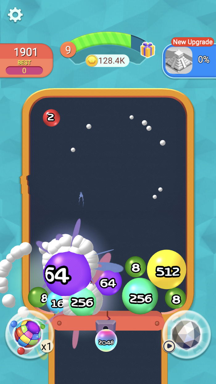 Merge Blast 3D - 2048 Plus