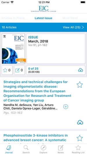 European Journal of Cancer(圖2)-速報App