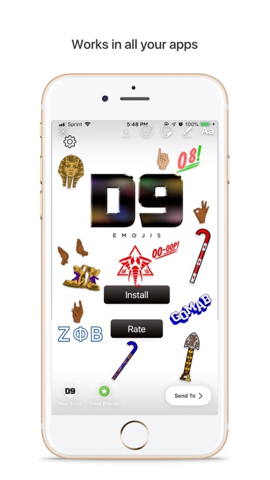 D9 Emojis screenshot 2