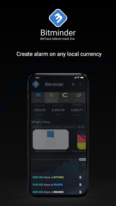 Bitminder screenshot 3