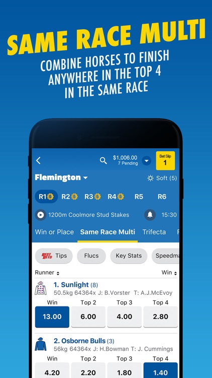 3+ betting app