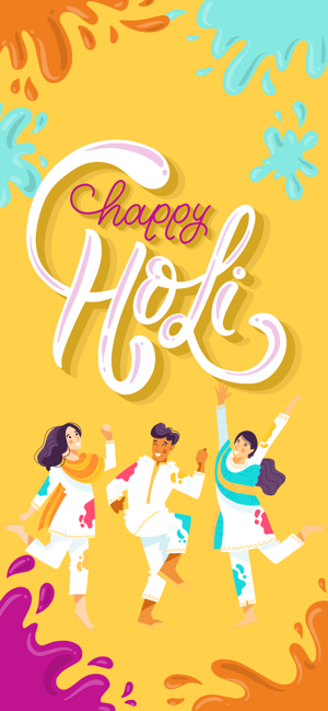 Holi Stickers - Dhuleti Emojis