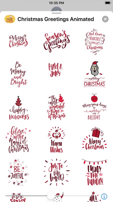 How to cancel & delete Animated Christmas Greetings for iMessage Stickers from iphone & ipad 2