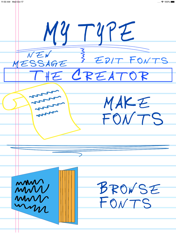 Screenshot #5 pour MyType Custom Fonts