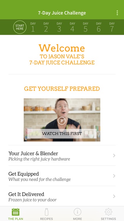 Jason’s 7-Day Juice Challenge