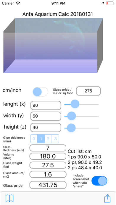 How to cancel & delete Aquarium Calc II from iphone & ipad 1