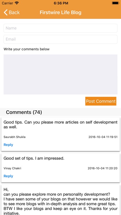 Firstwire Life Blog screenshot-4