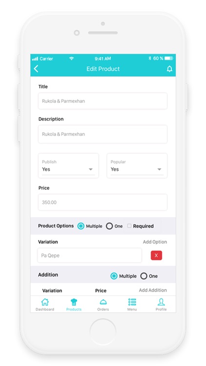 Order Management - Snapfood